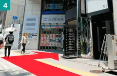 新宿駅南口からの道順４