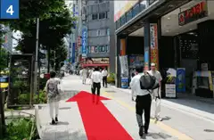 新宿駅西口からの道順４