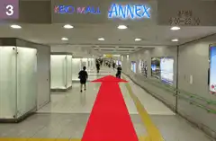 新宿駅各地下鉄からの道順３