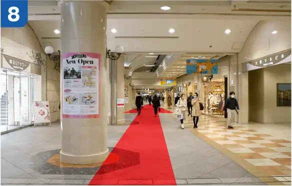 JR大阪駅中央口からの道順b-8