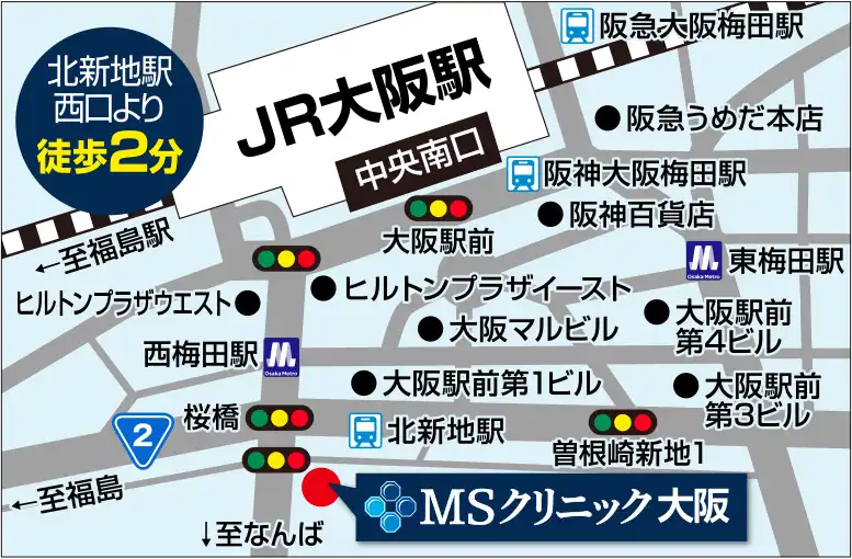 大阪アクセス地図