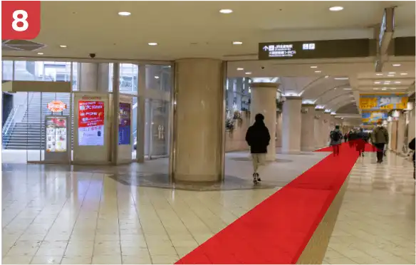 御堂筋線梅田駅南改札からの道順-8