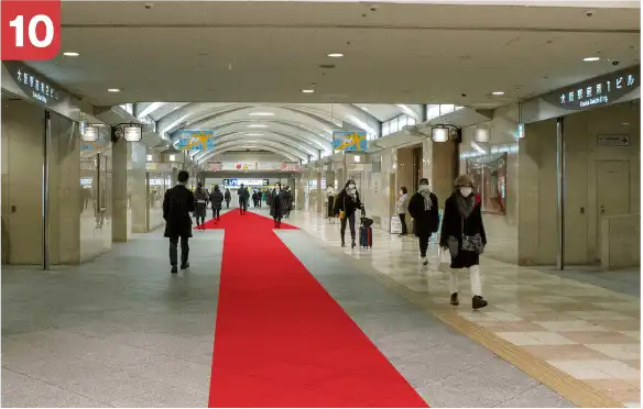 御堂筋線梅田駅南改札からの道順-10