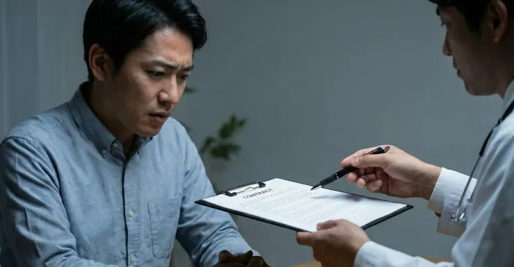 包茎手術後の比較《オモテ側》