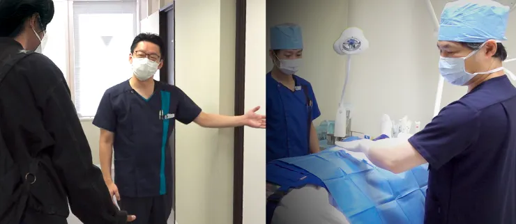 包茎手術後の比較《オモテ側》