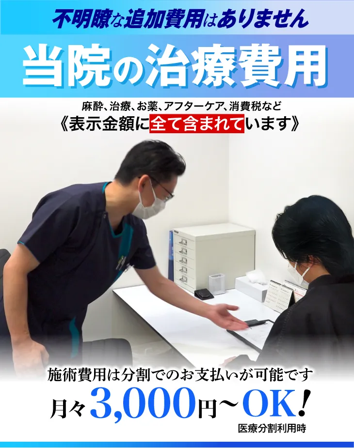 当院の治療費用